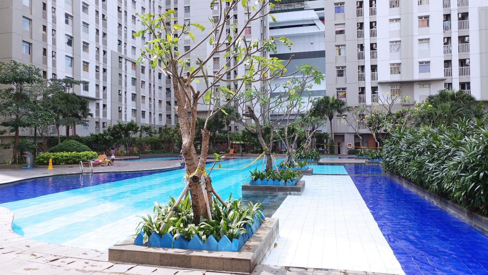 2Br Cozy At Green Bay Pluit Apartment Baywalk By Travelio 雅加达 外观 照片